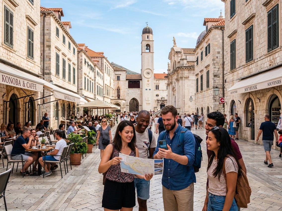 Guide til storbyferie i Kroatien og lokal tid